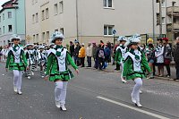 Bild: N&auml;rrinnen und Narren ziehen durch die Stadt (2)