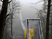 Bild: Abh&Atilde;&curren;ngen &Atilde;&frac14;ber der Talsperre