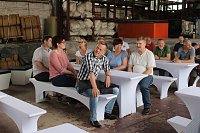 Sponsoren beim Schießen auf dem Dickkopf Bild: Sponsoren beim Schießen auf dem Dickkopf