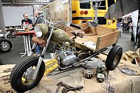 Bild: Motorradmesse in Erfurt