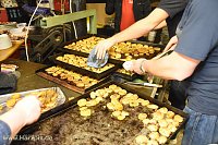 Kartoffelscheibenessen Bild: Kartoffelscheibenessen