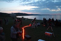 Sternenstunde am Stausee Kelbra Bild: Sternenstunde am Stausee Kelbra