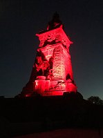 Probeleuchten am Kyffhäuser Bild: Probeleuchten am Kyffhäuser