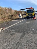 Bild: Explosionsgefahr auf der A 38