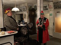 Ein Ritter aus der Erfordia entzündet das blaue Licht Bild: Ein Ritter aus der Erfordia entzündet das blaue Licht