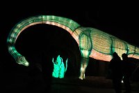 Peter Blei in den magischen Lichterwelten Bild: Peter Blei in den magischen Lichterwelten