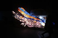 Peter Blei in den magischen Lichterwelten Bild: Peter Blei in den magischen Lichterwelten