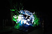 Peter Blei in den magischen Lichterwelten Bild: Peter Blei in den magischen Lichterwelten