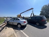 Bild: Unfall heute Mittag bei Bielen