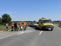 Bild: Unfall heute Mittag bei Bielen
