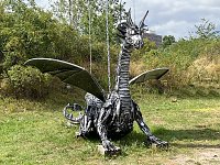Bild: Drachen-Alarm am Sundh&auml;user Kiesteich