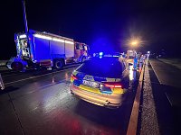Bild: Unfall letzte Nacht auf der A 38