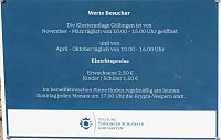 Bild: Peter Blei unterwegs im Kloster G&ouml;llingen