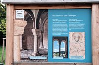 Bild: Peter Blei unterwegs im Kloster G&ouml;llingen