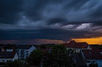Bild: Gewitter gestern Abend &uuml;ber Th&uuml;ringen