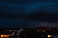 Bild: Gewitter gestern Abend &uuml;ber Th&uuml;ringen
