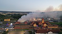 Bild: Feuer im Gel&auml;nde der NDH Entsorgungsbetreibergesellschaft