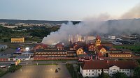 Bild: Feuer im Gel&auml;nde der NDH Entsorgungsbetreibergesellschaft
