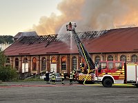 Bild: Feuer im Gel&auml;nde der NDH Entsorgungsbetreibergesellschaft