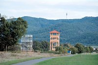 Bild: Peter Blei am neuen Aussichtsturm bei Kelbra
