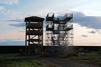 Bild: Peter Blei am neuen Aussichtsturm bei Kelbra