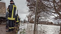 Bild: Land unter in Windehausen - Dezember 2023