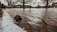 Bild: Land unter in Windehausen - Dezember 2023