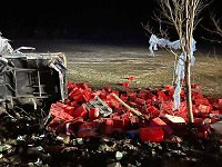 Bild: Schwerer Unfall auf der A38 bei Wallhausen
