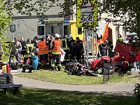 Bild: Schwerer Unfall am Kyffh&auml;user