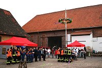 Bild: Maibaum gesetzt