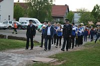 Bild: Maibaum gesetzt