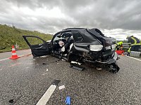 Bild: Unfall auf der A71