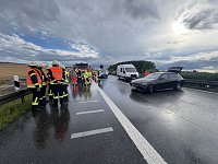 Bild: Unfall heute Abend auf der A 38