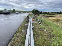 Bild: Unfall heute Abend auf der A 38