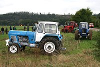 Bild: Landwirt Friedrich Wilhelm Steinemann aus Berga voll im Einsatz