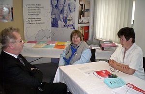 Besuch vom Bürgermeister