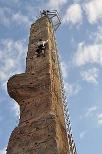 Saisoner&ouml;ffnung am Kletterturm