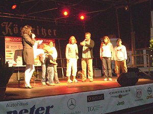 Atheltenpr&auml;sentation Markt Sondershausen