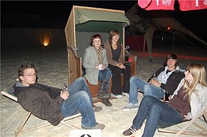 Nordstrand seine letzte Party  im Jahr 2008