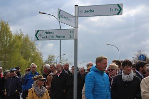 Unstrut-Werra-Radweg &uuml;bergeben
