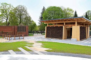 Solewasser-Vitalpark vor der Einweihung