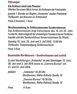 Lukullisches zu "ANTEVKA"
