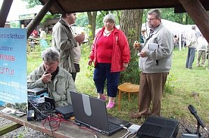 Gefunkt auf dem Rathsfeld