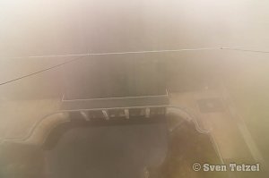 Auf der längsten Hängebrücke der Welt