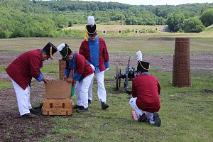 Gro&szlig;e Parade auf dem Dickkopf