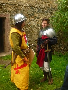 Gelebtes Mittelalter auf Burg Falkenstein