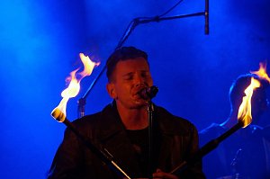 See in Flammen