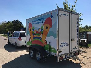 Hüpfeburg geklaut