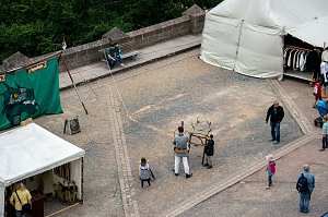 Mittelalterliches Treiben am Kyffh&auml;user