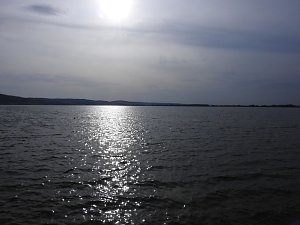 Sommerabend am Stausee Kelbra